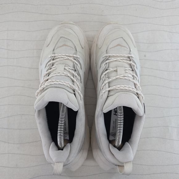 Hoka One One Womens Anacapa Low GTX Beige Trail Hiking Running Shoes Size 9B - Picture 7 of 16